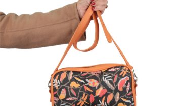 Sac Bandoulière MALFROY Faune et Flore – Rouge Orange