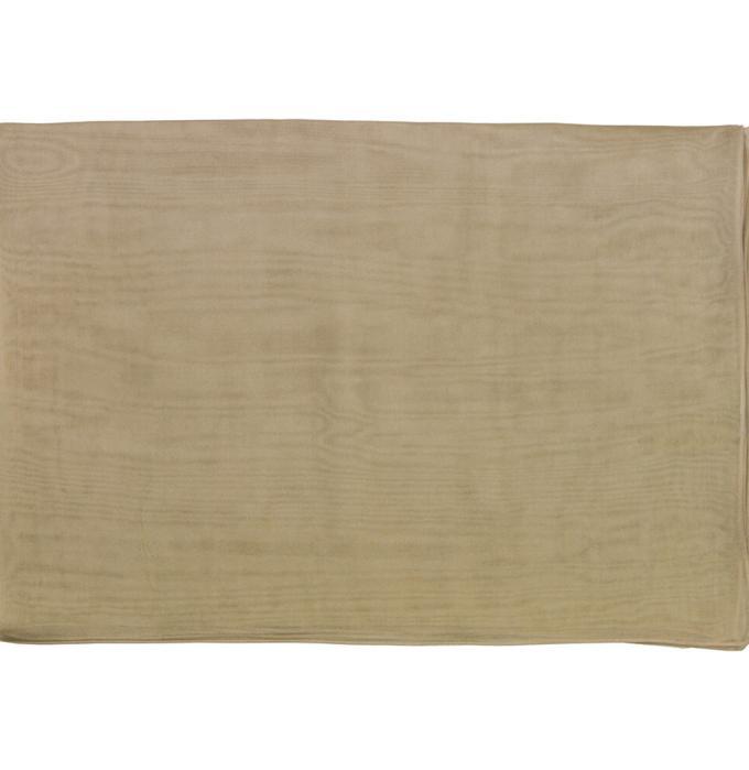 Echarpe en soie 67×180, mousseline de soie unie col 255 Beige