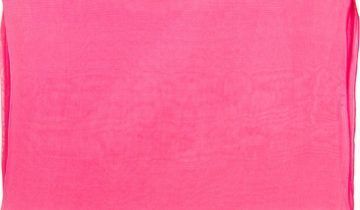 Echarpe en soie 67×180, mousseline de soie unie – Rose indien